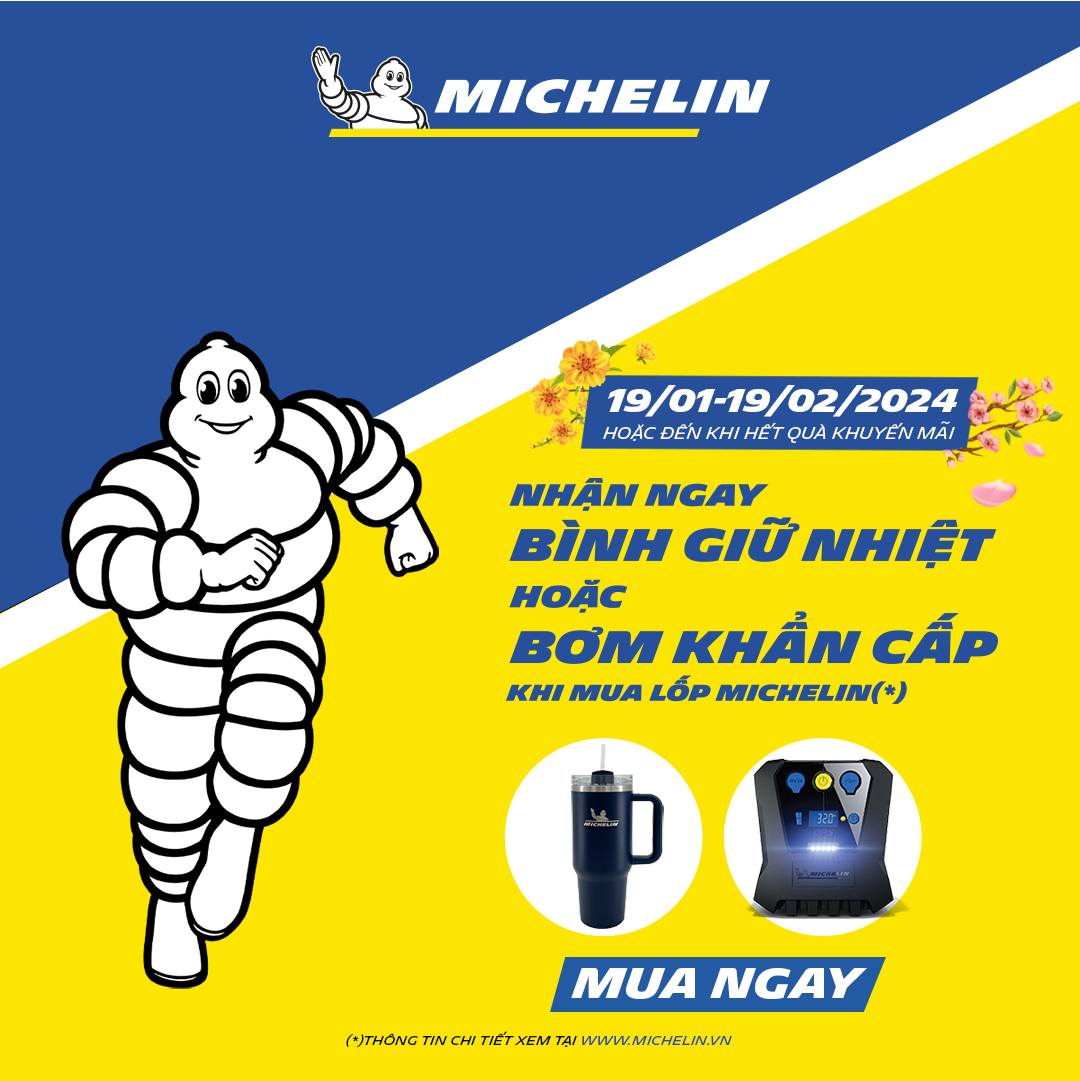 CHƯƠNG TRÌNH ƯU ĐÃI TẾT TỪ MICHELIN